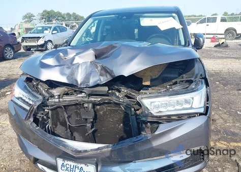 2020 Acura Mdx Technology Package z USA, uszkodzony, nr VIN 5J8YD4H54LL015216